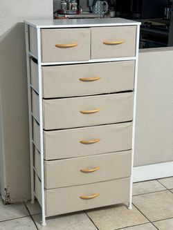 7 Drawer Chest Soft Fabric Storage Dresser