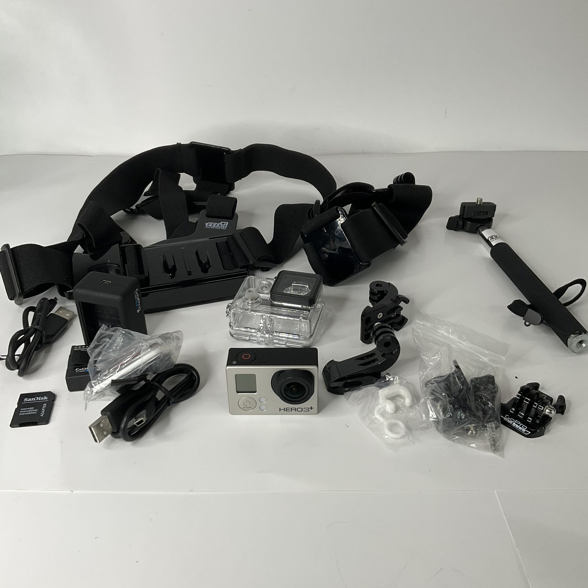 GoPro Hero 3+ Action Camera w/Lots of Accessories!
