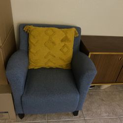 Blue Accent Chair