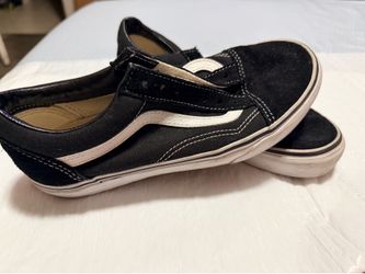 Black/White Vans