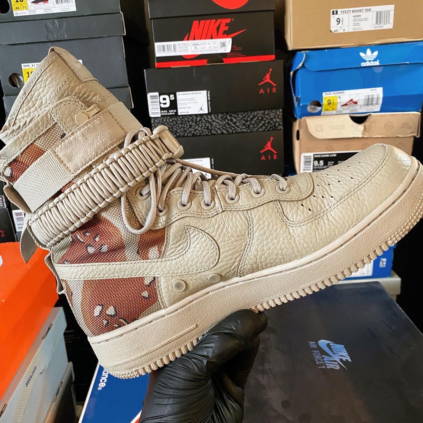 Nike SF Air Force 1 Desert Camo Women s shoes