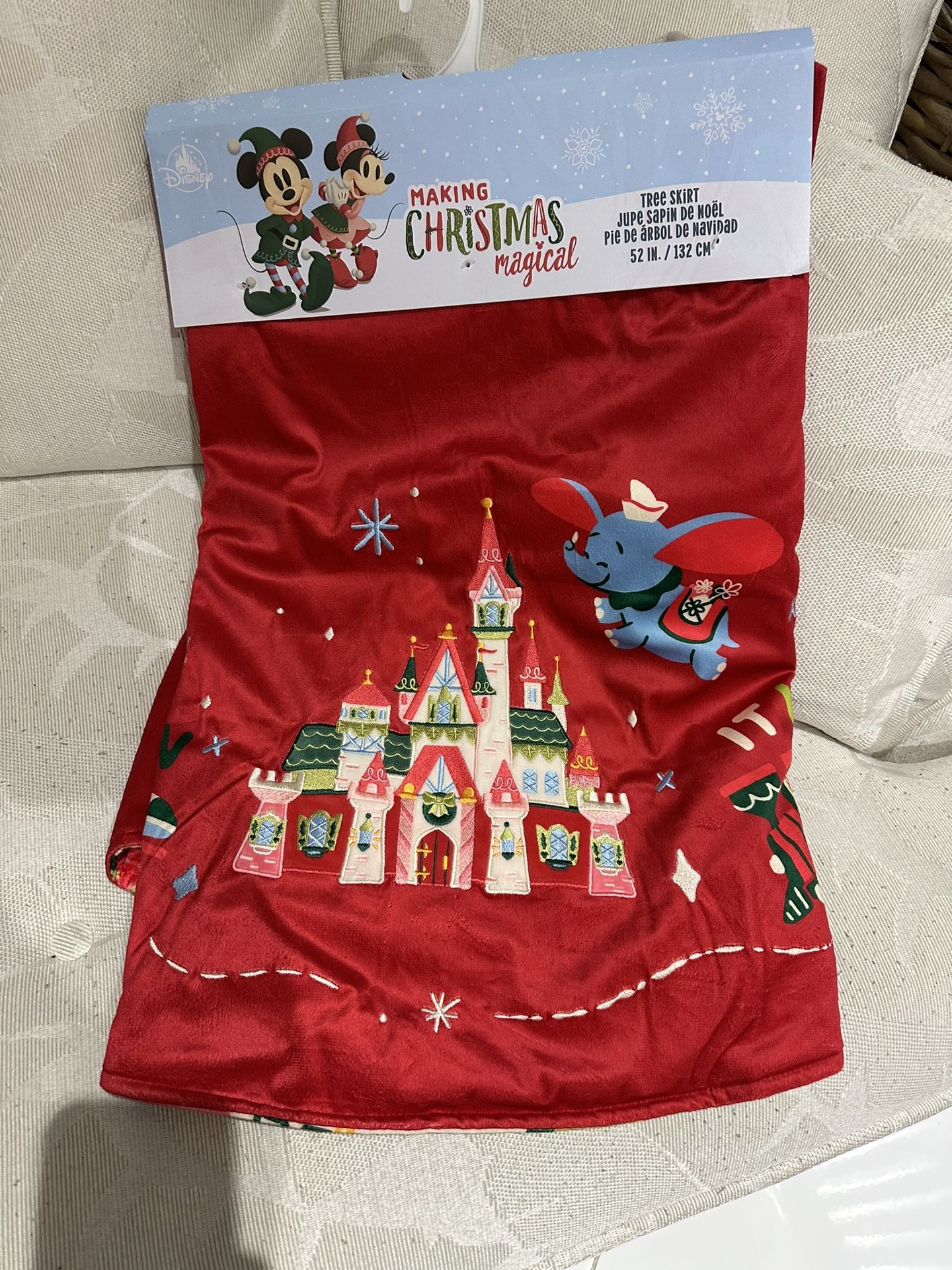 New Disney Making Christmas Special Tree Skirt 