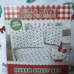 Hello Kitty Bedsheets 