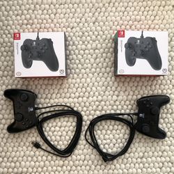 Wired Nintendo Switch Controllers