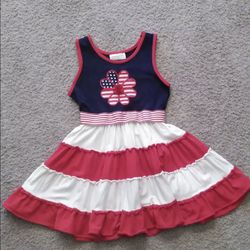 Beautiful Emily Rose Patriot Dress, Girl’s Size 7 …