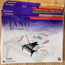 Piano adventures Book lot of 6