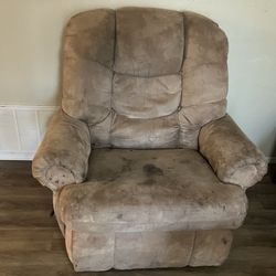Couch and recliner