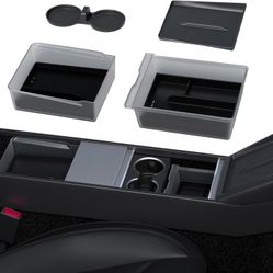 5Pcs Center Console Organizer Tray for Tesla Model Y Juniper & Model 3 Highland