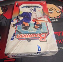 2026 Bowman Baseball Jumbo box with little corner damage!