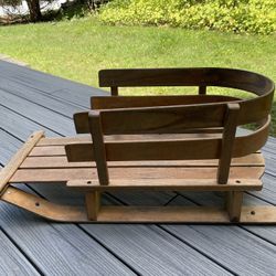 LL Bean Wooden Kid’s Sled