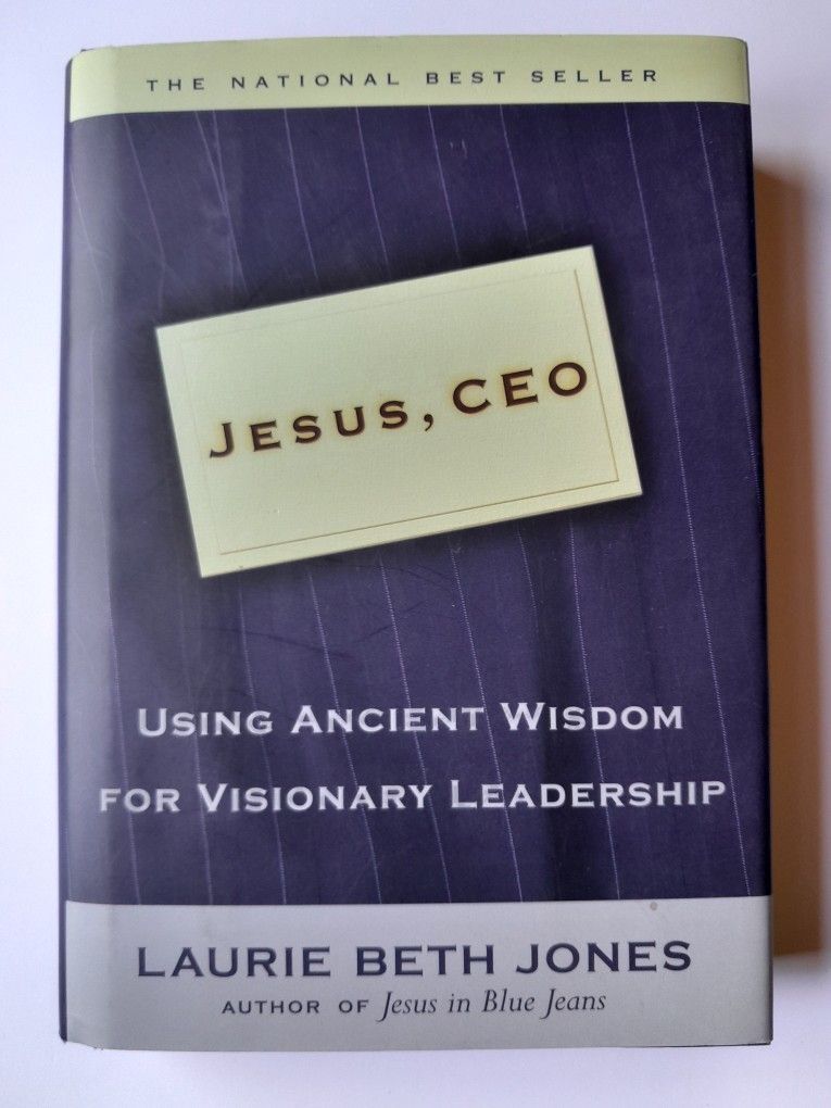 1st Edition National Best Seller Book Jesus, CEO