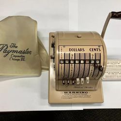 Vintage Antique" The Paymaster" 8000 1950's (Will NEGOTIATE) O.B.O