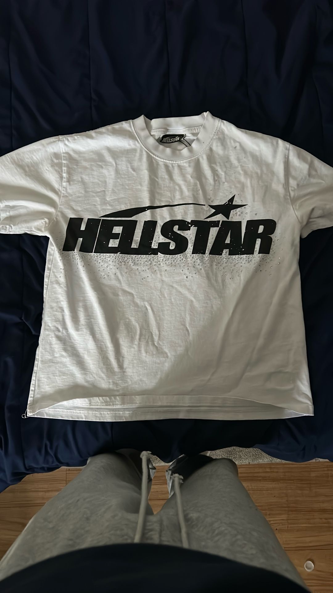 hellstar rhinestone shirt