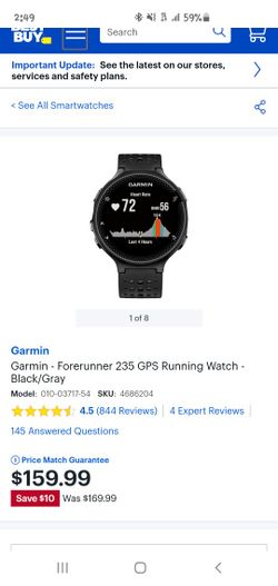 Garmin-forerunner 235 GPS running watch