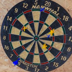 Dart board