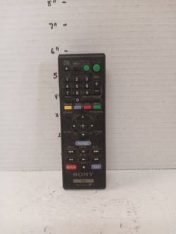 OEM Sony Remote Model BD RMT-B119A