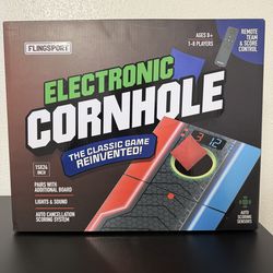 Electric cornhole game