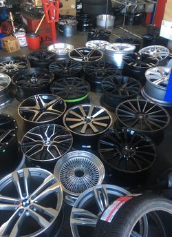 All styles of rims