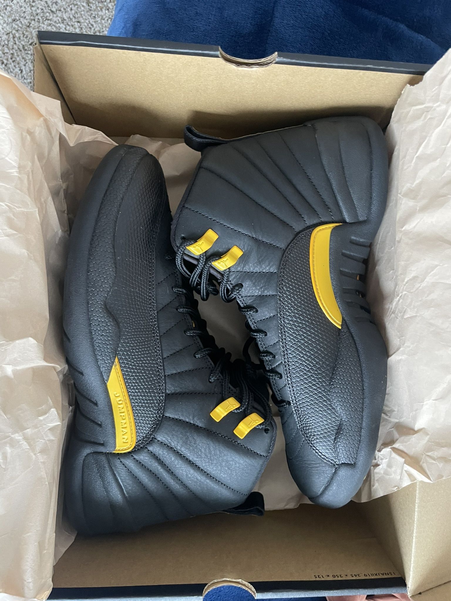 Black Taxi Jordan Retro 12s