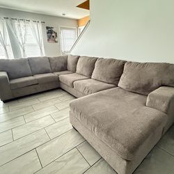 3 peace  sofas leave in room