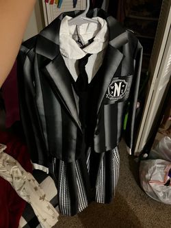 Wednesday Nevermore Academy Costume Set