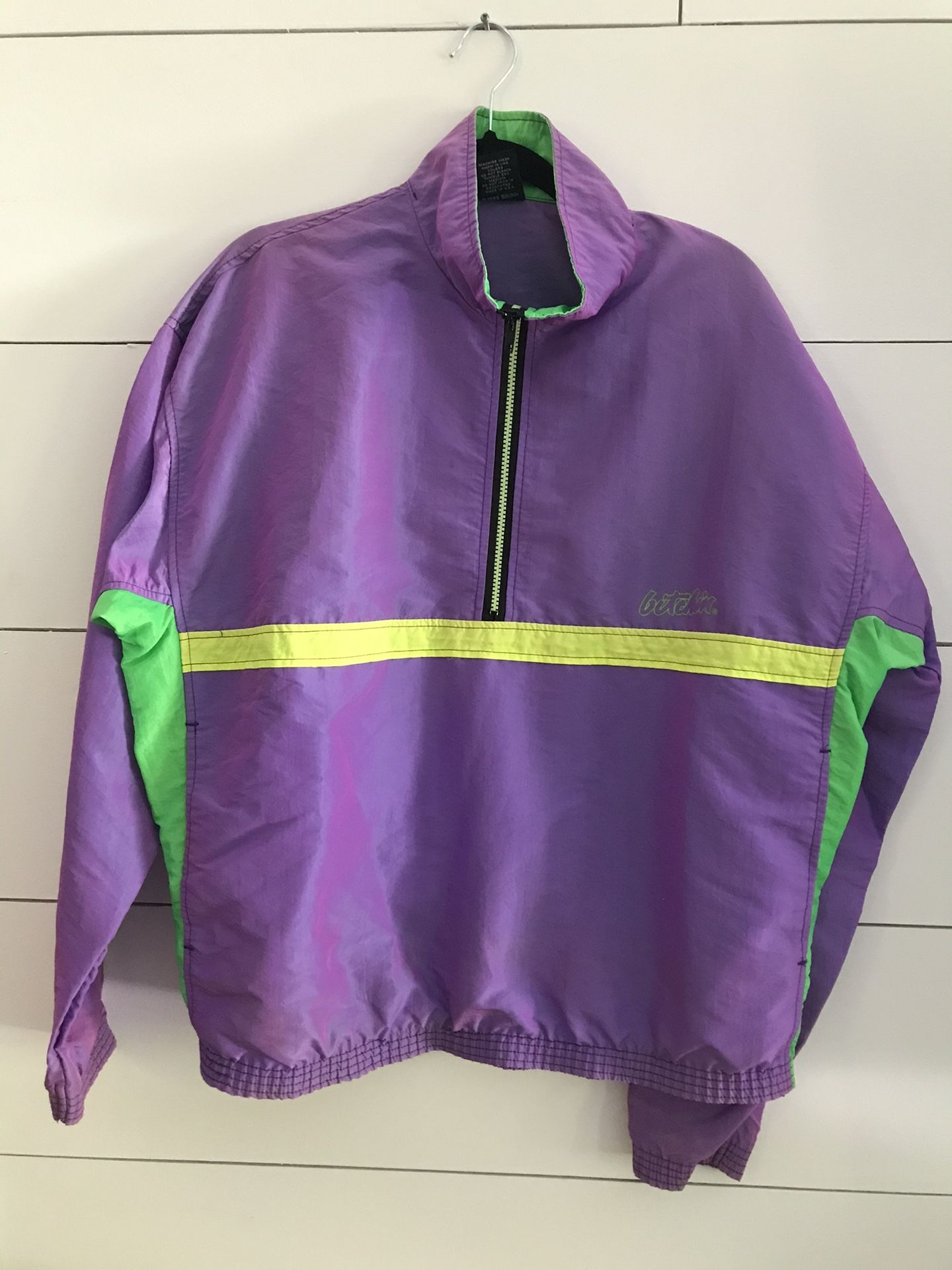 Vintage Surf Windbreaker Jacket