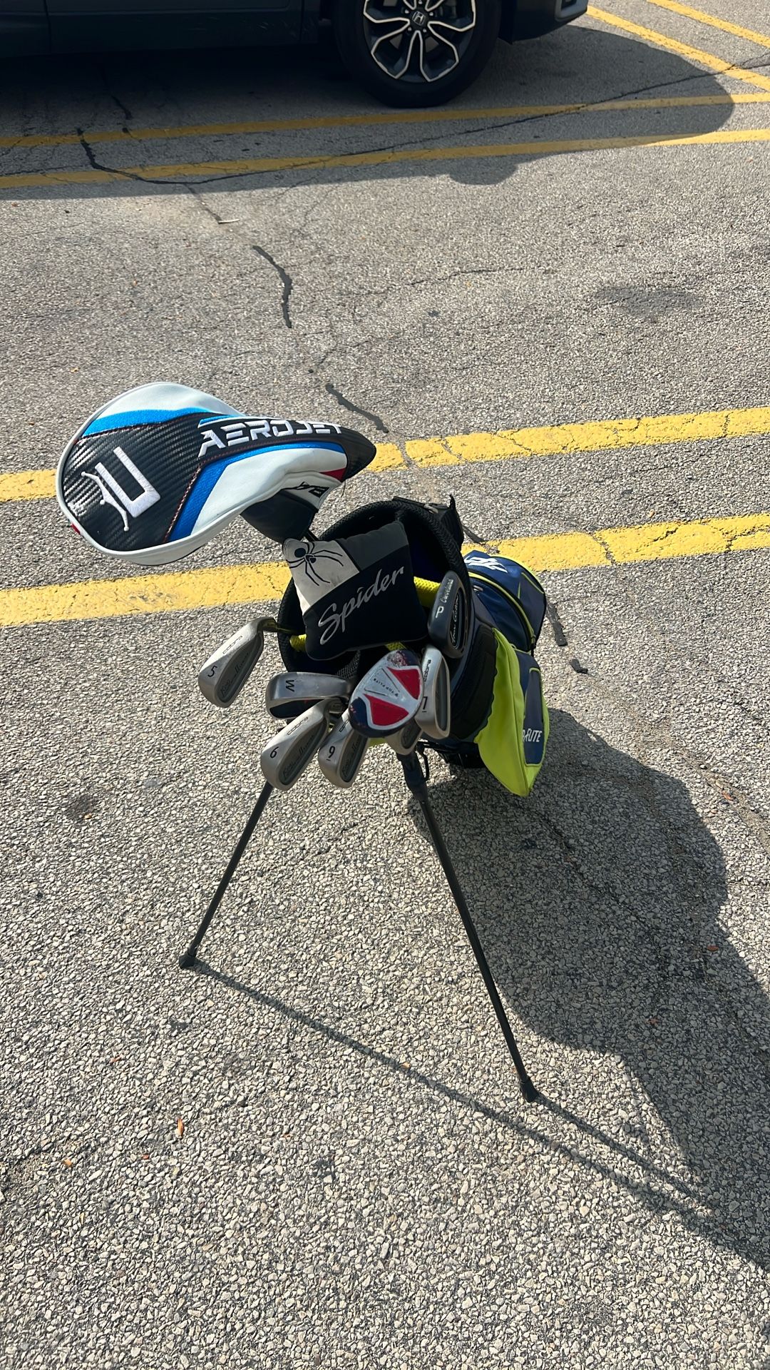 Golf Clubs And Bag