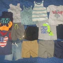 Toddler Boys cat and jack shorts shirts tank tops Clothes Size 2t Clothing Shorts Shirts Tanks Ropa De Nino camisas chor 2t
