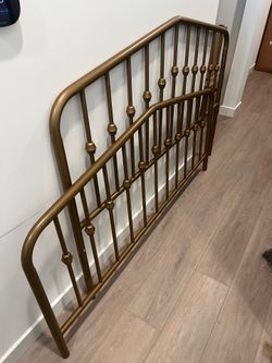 FREE Gold Queen Bed Frame