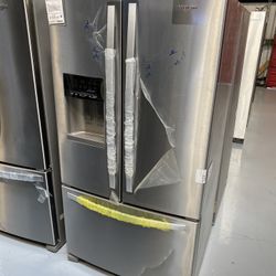 Whirlpool Stainless Steel 36” Wide French Door Refrigerator - 25 Cu. Ft.