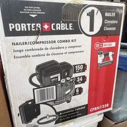 Nailer Compressor Combo Kit 