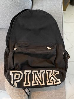 Black Backpack - Pink Brand