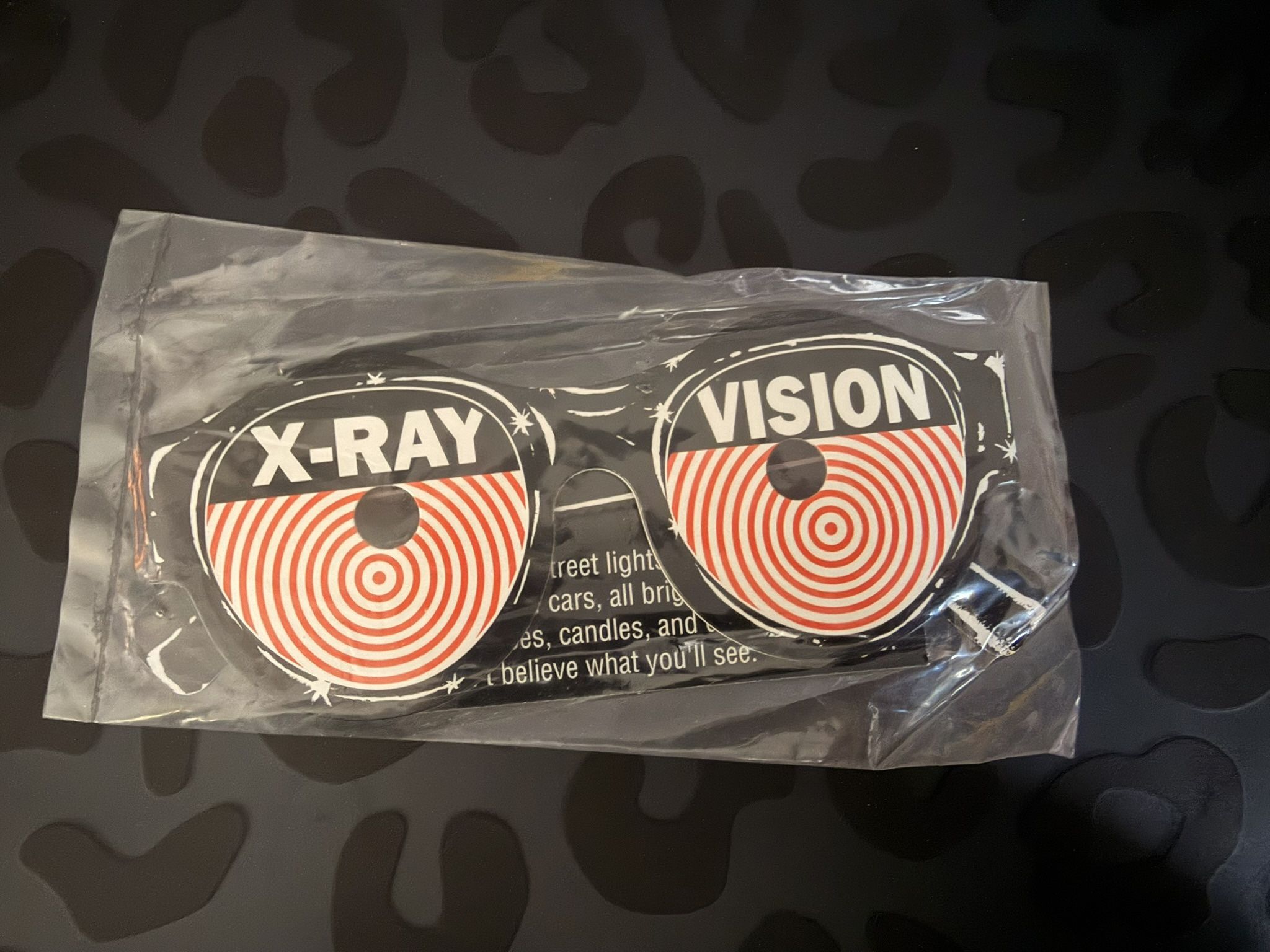 Novelty Retro Cardboard X-Ray Vision Glasses
