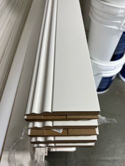 MDF Baseboard 5’ inc $0.93 / molduras