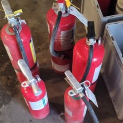 Commercial Fire Extinguishers Different Sizes
