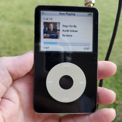 Apple iPod Classic Black White 256GB Music MP3 Player