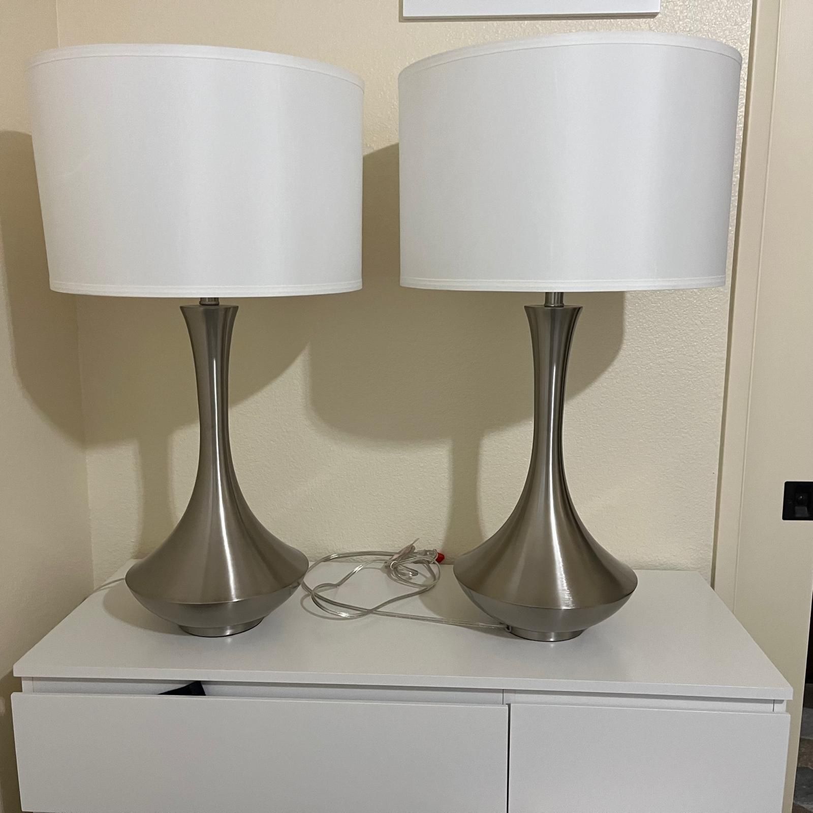 Set Of 2 Big Table Lamp