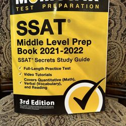 SSAT Middle Level Prep Book 2021-2022