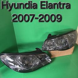 Hyundai Elantra 2007-2009 Headlights 