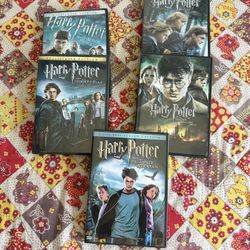 A variety of DVDs and CDs