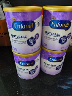 Enfamil Gentlease formula - 4 cans