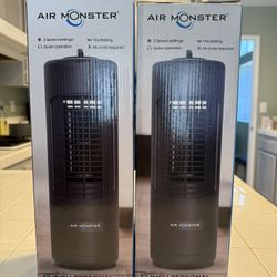Air Monster 12 inch Personal Tower Fan