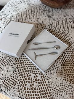 NEW 3-in-1 Metal Eye Cream Applicator & Facial Massage Tool Set