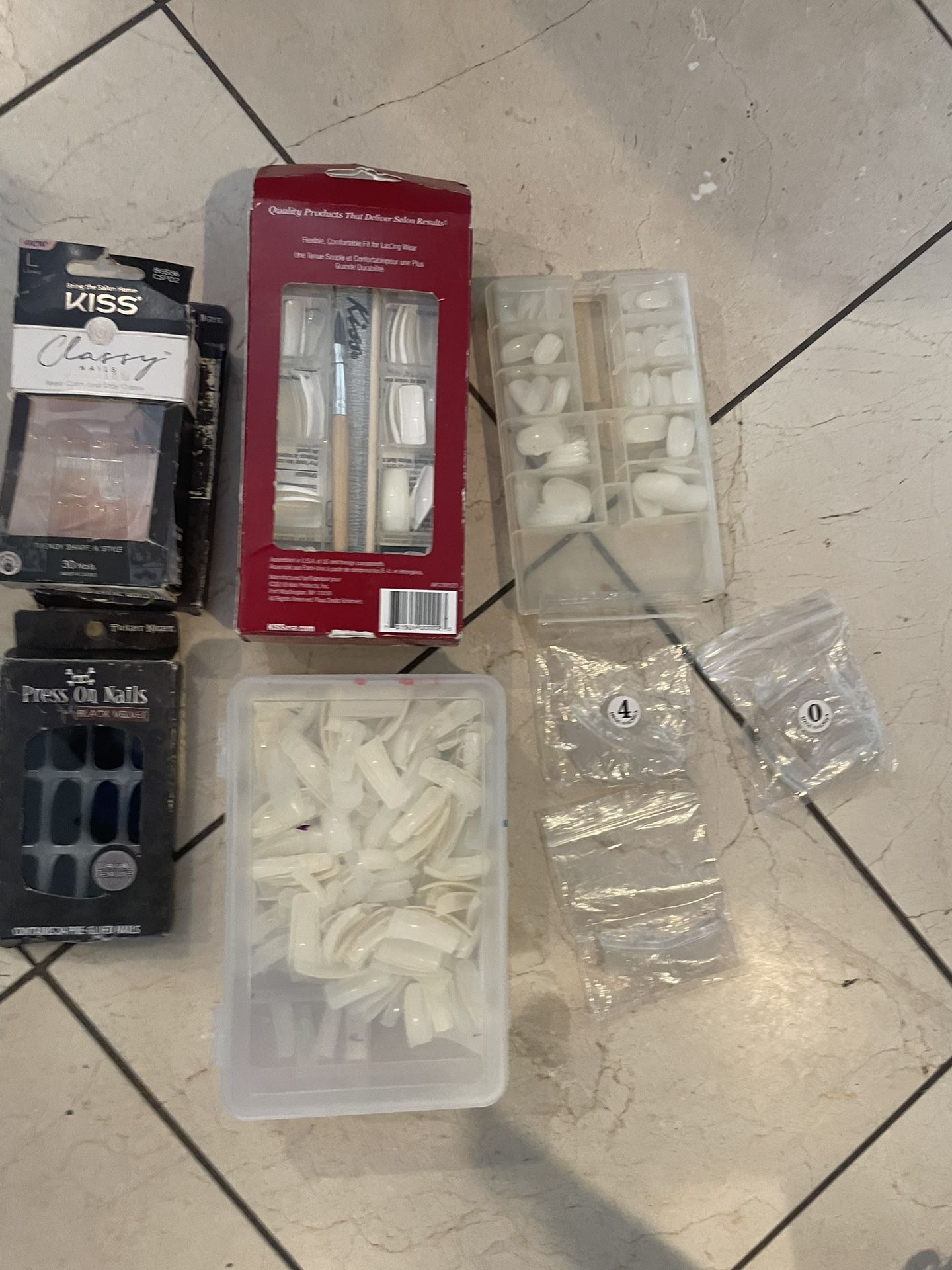 Complete Salon acrylic nail kit. all one price
