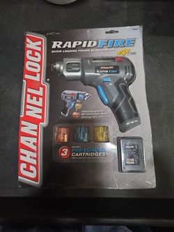 Channellock Rapid Fire 4V Quick Loading Power Screwdriver - NEW