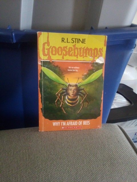 Goosebumps Book "Why I'm Afraid Of Bees" R.L. Stine