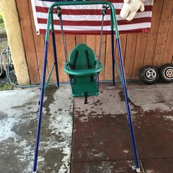 Aleko portable toddler and child swing