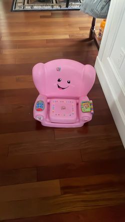 Fisher Price Smart Stage Chair,Musical,good for learning ABC,Numbers,Colors,Battery included.