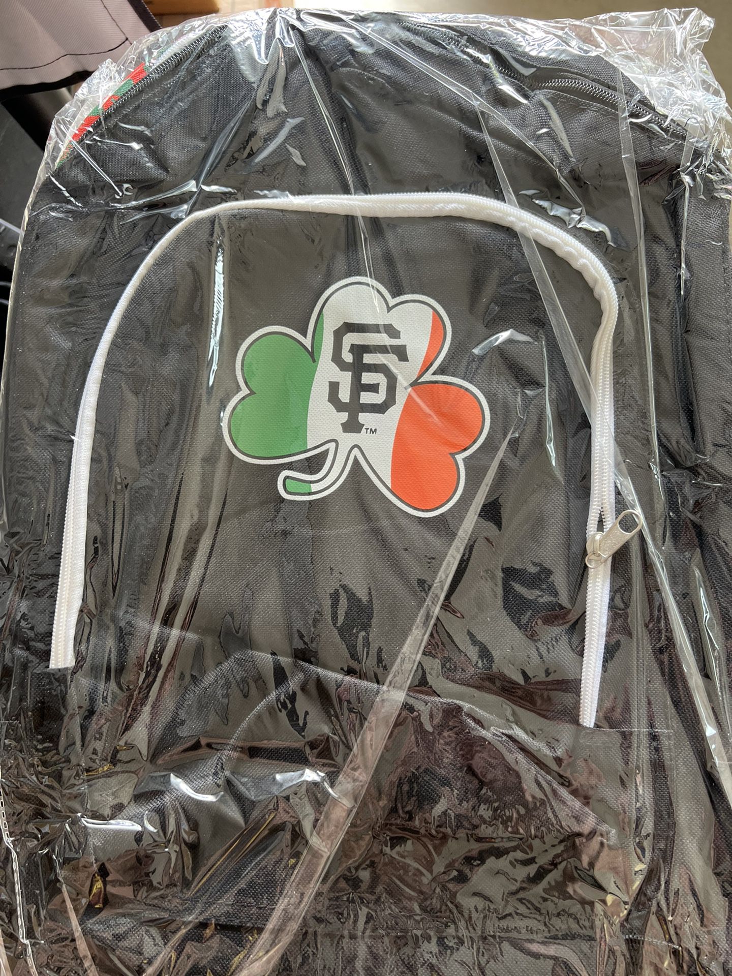 SF Giants Irish Heritage Expanded Backpack New