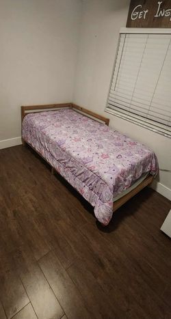 Ikea convertible bed. Twin to king size.